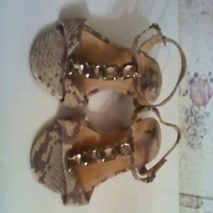 Clark’s Snakeskin Shoes